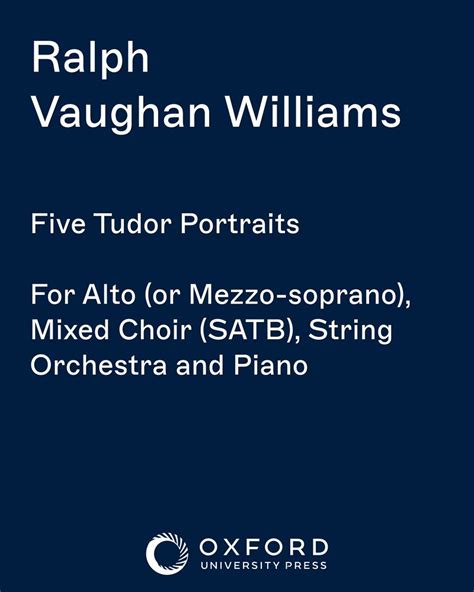 tudor williamsù|Music: Vaughan Williams's ‘Tudor’ .